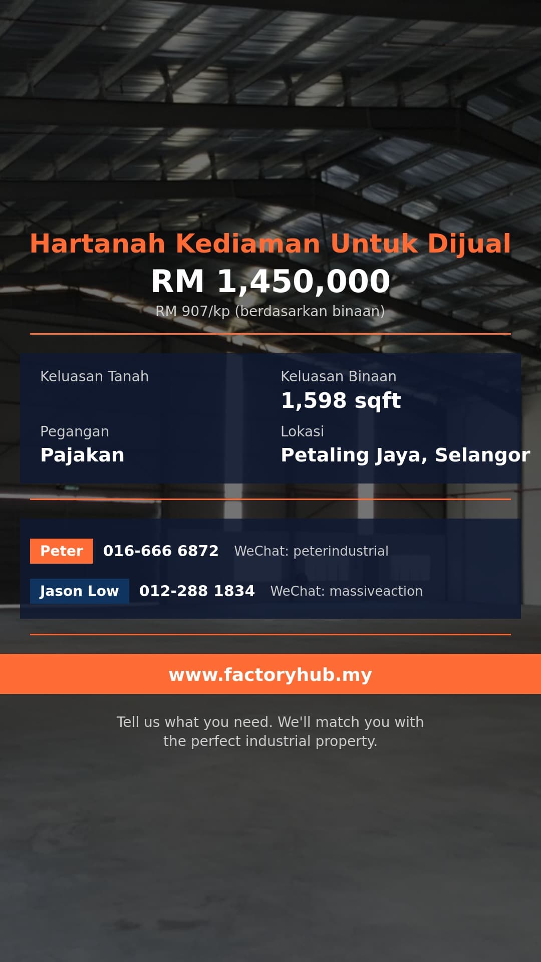 Kediaman Untuk Dijual - RM1.45J Service Residence untuk Dijual di Sunway Serene, Petaling Jaya – 1598kp - Petaling Jaya, Selangor