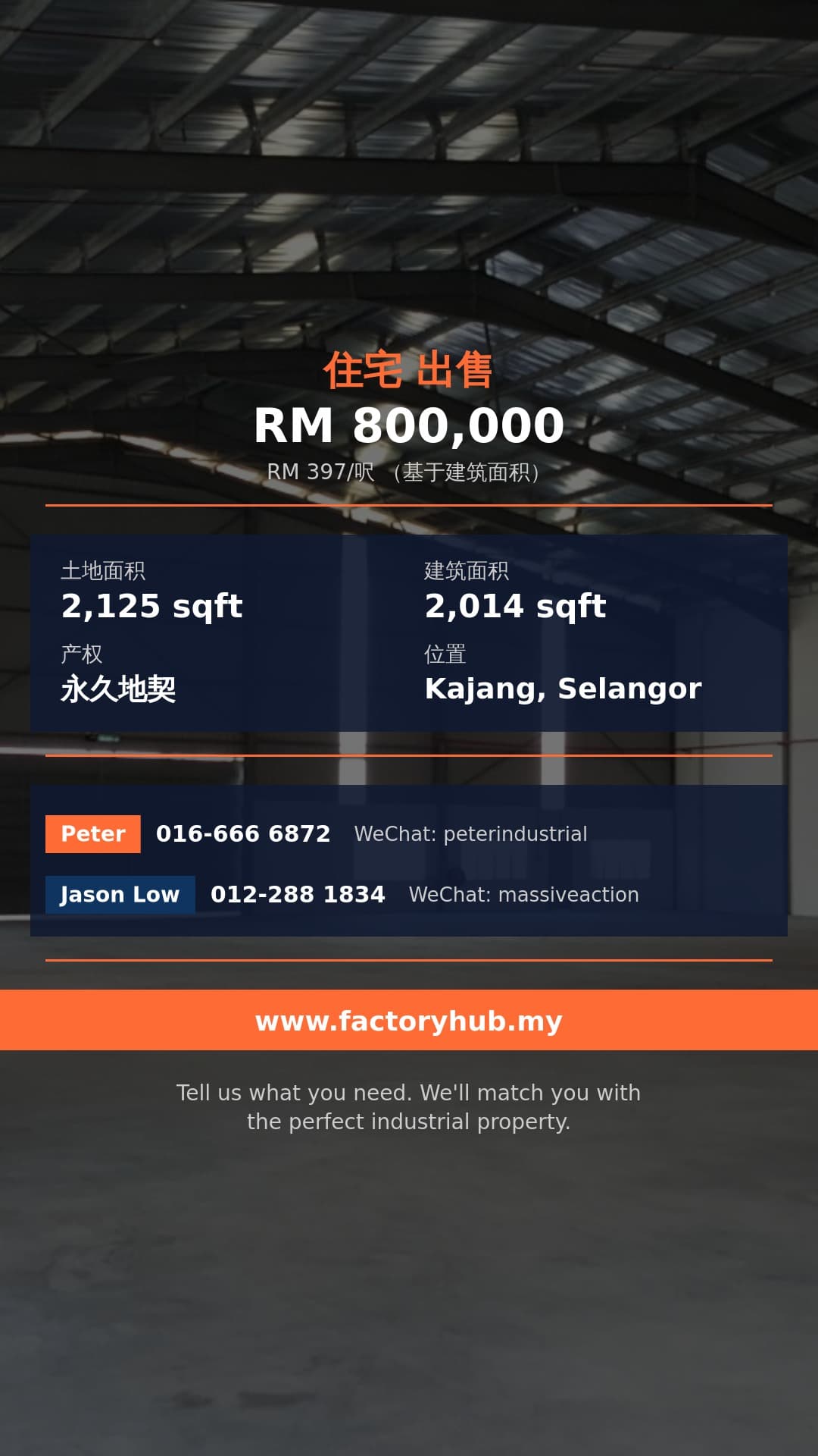 住宅 出售 - 雪兰莪加影Tropicana Heights永久地契半独立式洋房出售 – RM80万 2125呎 - Kajang, Selangor
