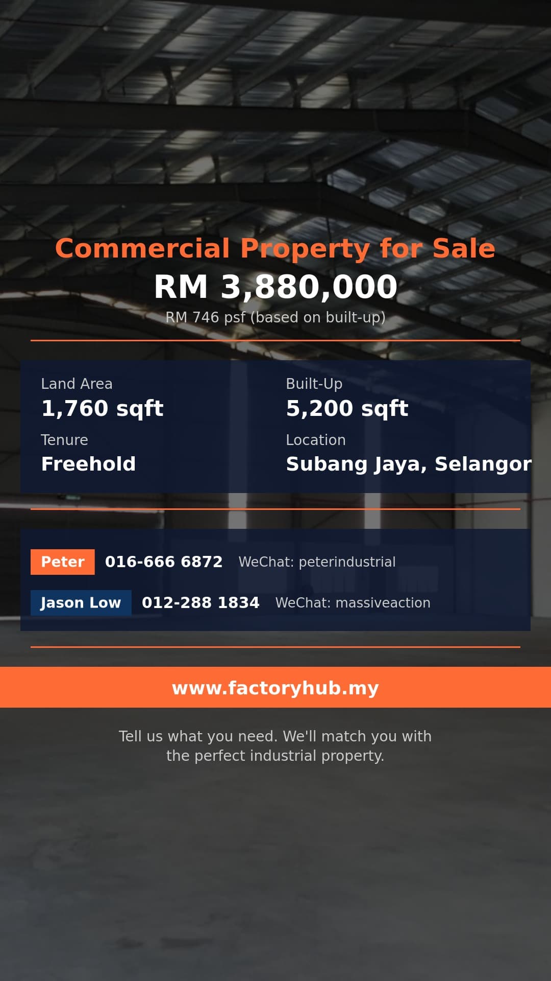 Commercial For Sale - Freehold 3-Storey Shop Lot for Sale in SS15, Subang Jaya – RM3.88M 1760sf - Subang, Selangor