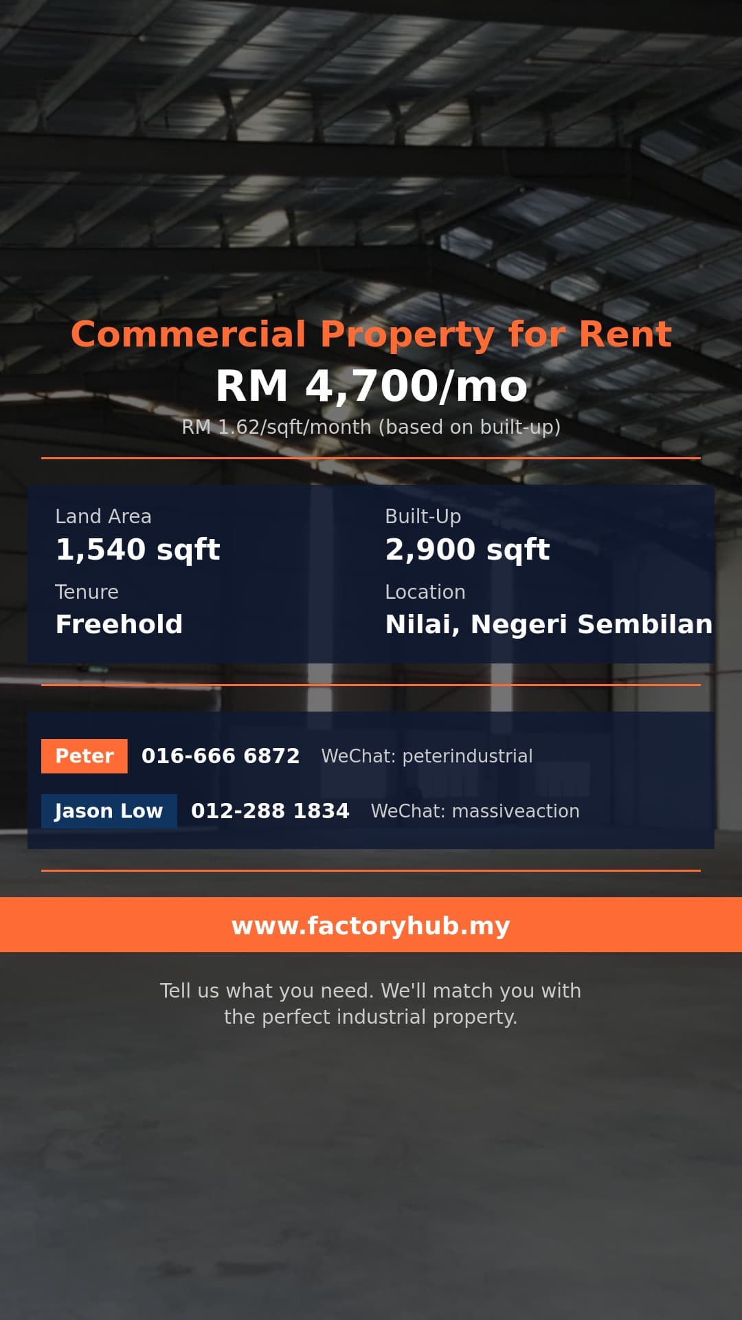 Commercial For Rent - 2-Storey Shop Office for Rent in Nilai Impian – RM4.7K/mo 2900sf - Nilai, Negeri Sembilan