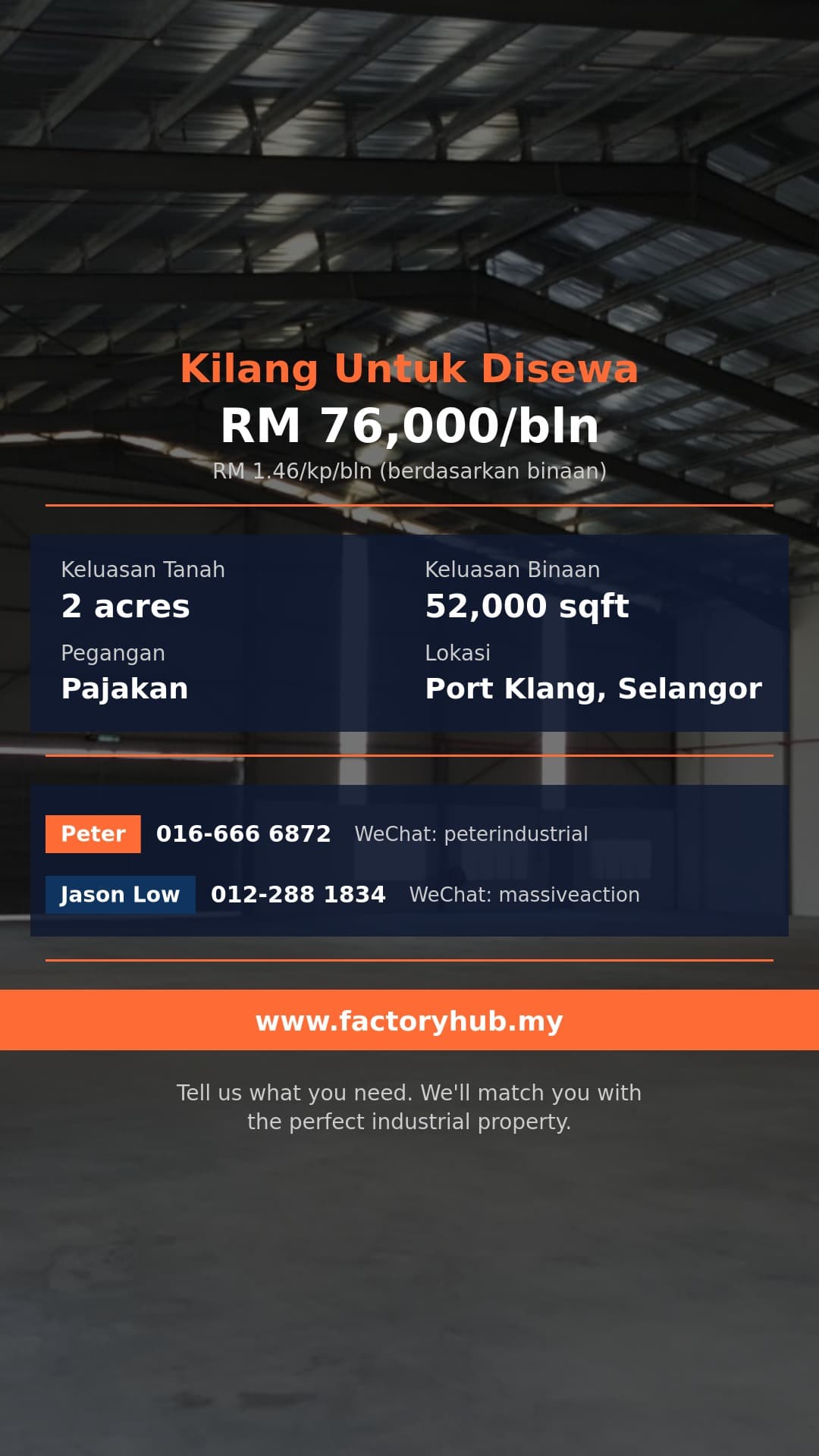 Kilang Untuk Disewa - Kilang Berasingan Untuk Disewa di Port Klang Northport, Selangor - Port Klang, Selangor Kilang Untuk Disewa - Kilang Berasingan Untuk Disewa di Port Klang Northport, Selangor - Port Klang, Selangor