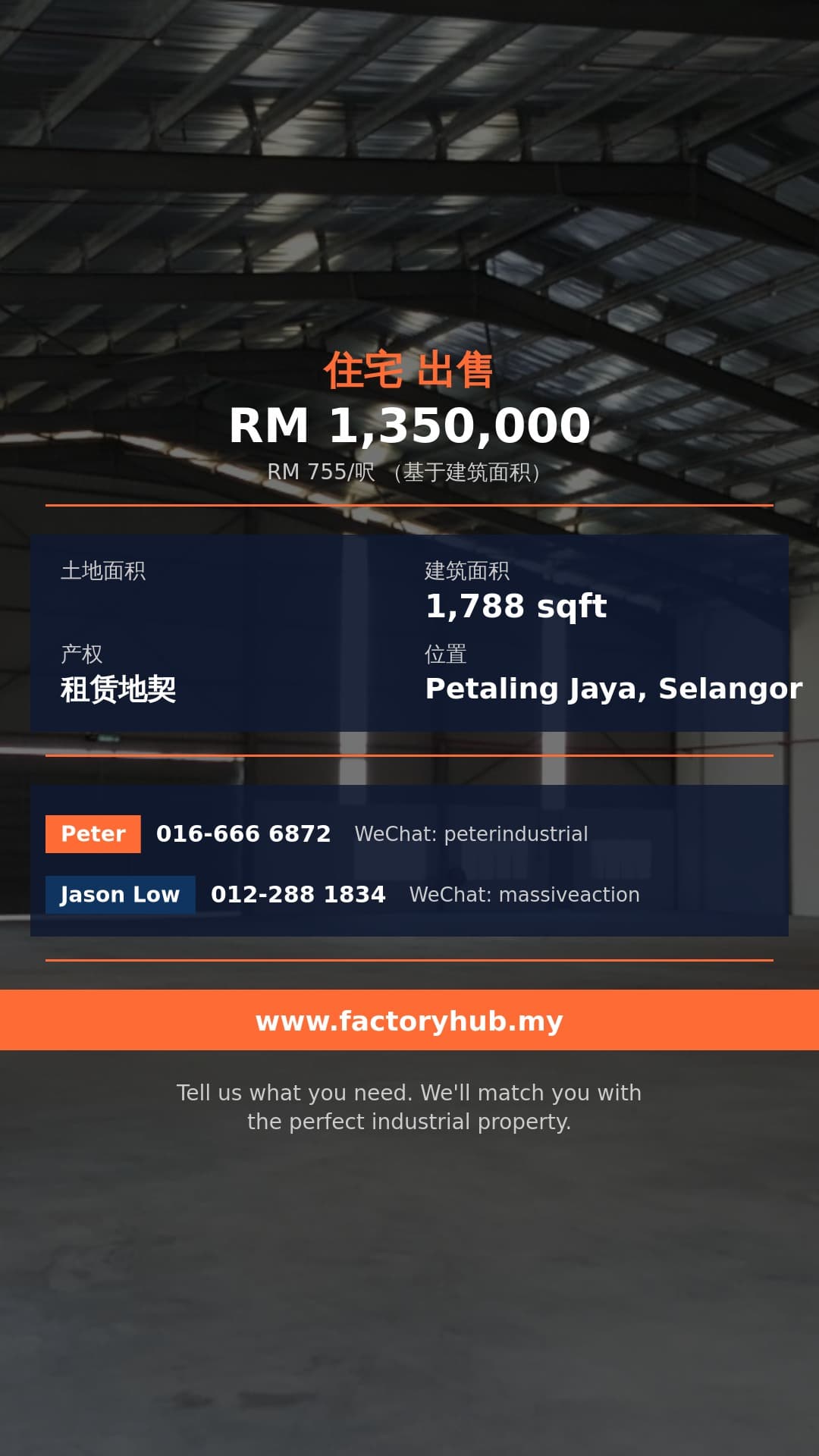 住宅 出售 - 雪兰莪Petaling Jaya双钥匙服务式公寓出售 – RM135万 1788呎 - Petaling Jaya, Selangor