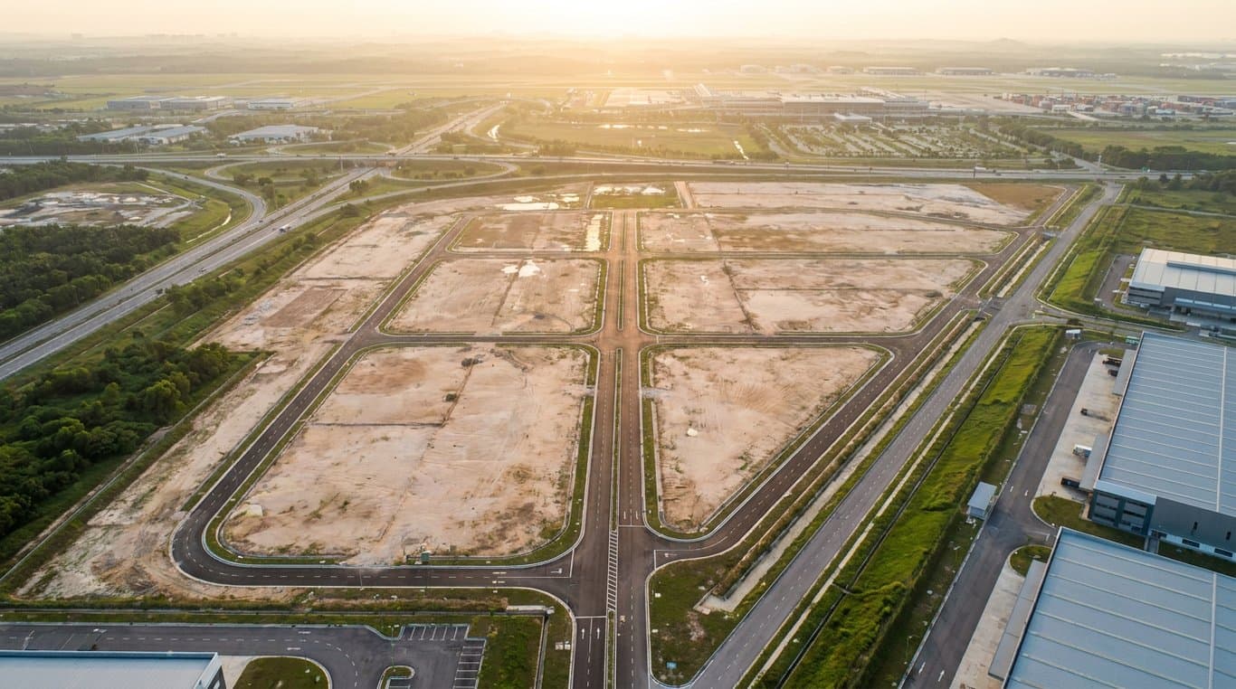 Tanah Perindustrian untuk Dijual di NCT Smart Industrial Park, Sepang — Build-to-Suit, 5 hingga 100+ Ekar Berhampiran KLIA