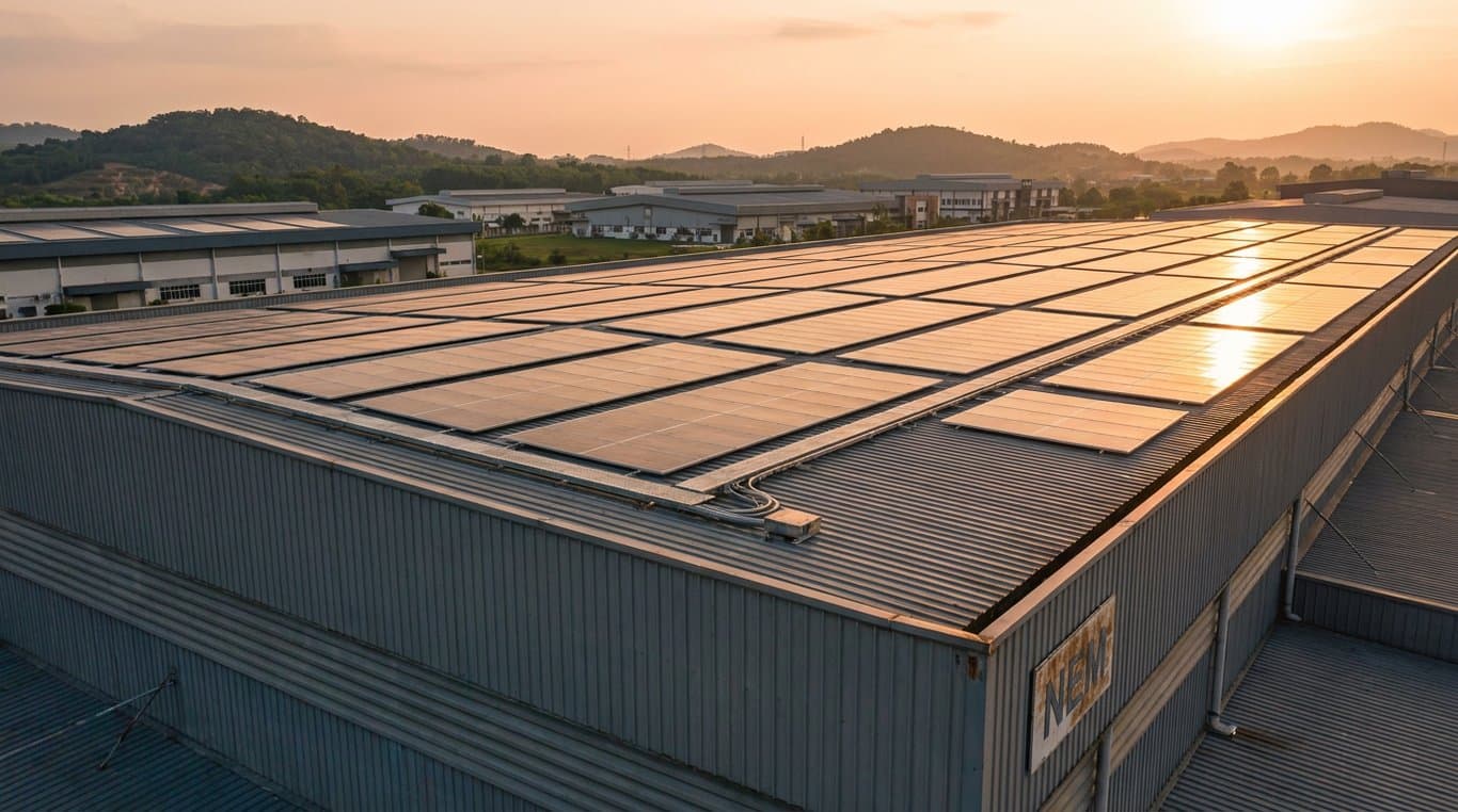 Kilang Disewa di Klang 2026: Bagaimana Solar ATAP Menjimatkan Kos Tenaga – Patutkah Anda Sewa Bumbung Sedia Solar?