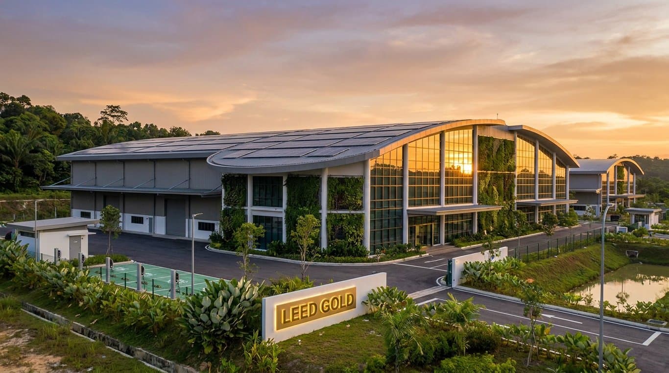 Factory for Rent in Klang 2026: Is LEED Certification Worth the 0-8% Cost Premium?