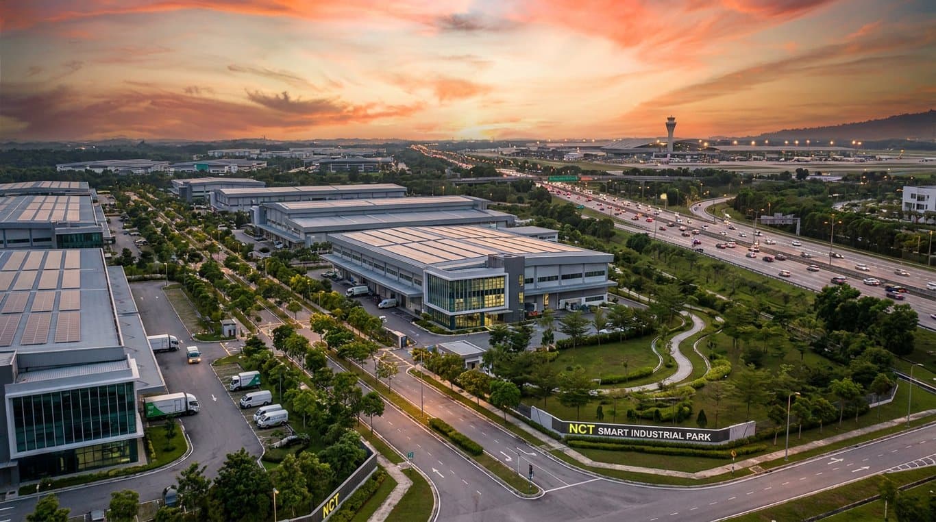 Logistics & Cold-Storage Warehouse Near KLIA: NCT Smart Industrial Park, Sepang