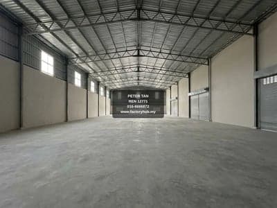 RM4M 永久地契半独立式厂房出售 — 雪兰莪士毛月双溪拉朗 – 14500呎 · 房源图片 3/6