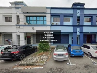 Freehold Terrace Factory for Sale in Seksyen 33 Shah Alam – RM1.25M 2125sf - Property image 2 of 5