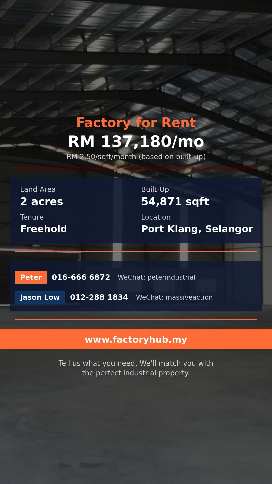 Factory For Rent - Detached Factory for Rent in Bandar Bukit Raja, Klang - Port Klang, Selangor Factory For Rent - Detached Factory for Rent in Bandar Bukit Raja, Klang - Port Klang, Selangor