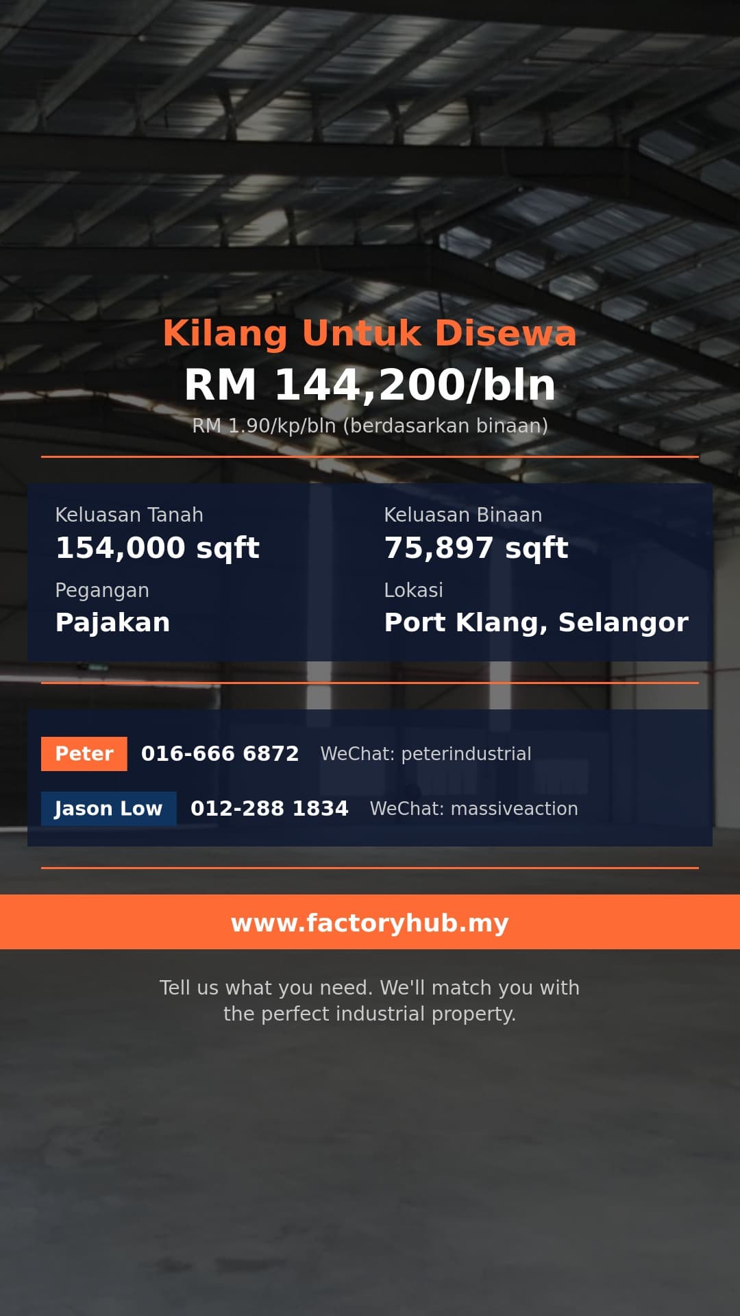 Kilang Untuk Disewa - Gudang Untuk Disewa di Bandar Bukit Raja, Klang - Port Klang, Selangor Kilang Untuk Disewa - Gudang Untuk Disewa di Bandar Bukit Raja, Klang - Port Klang, Selangor