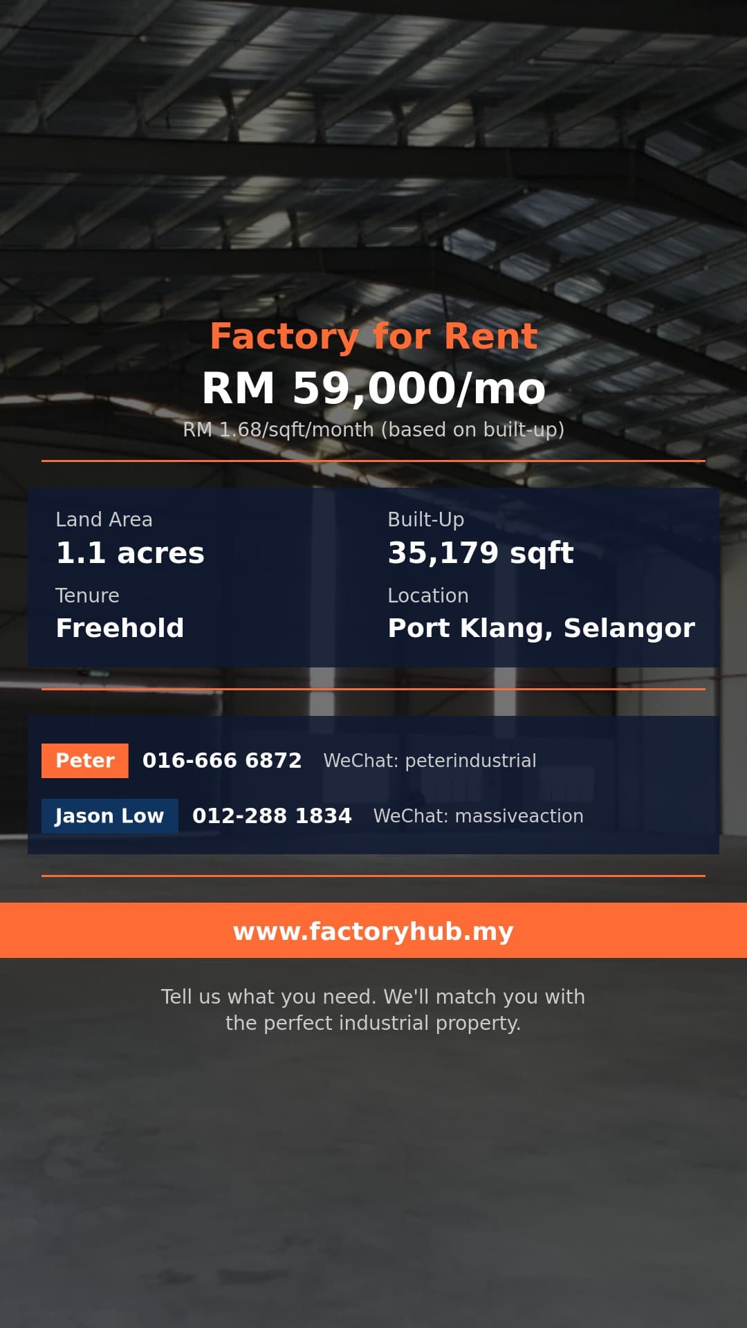 Factory For Rent - Semi-D Factory for Rent in North Port, Port Klang - Port Klang, Selangor Factory For Rent - Semi-D Factory for Rent in North Port, Port Klang - Port Klang, Selangor